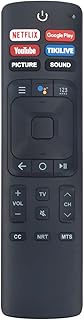 PERFASCIN ERF3A69 Replace Voice Remote Control Fit for Hisense Android TV 55Q8809 65Q8809 55H9100EPL
