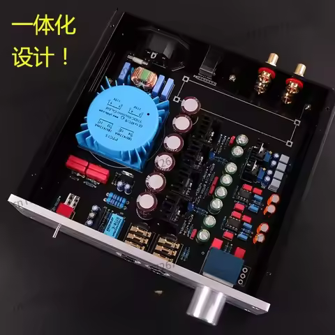 Delicate Sound Quality Reference Machine A2 Headphone Amplifier Kit Parts Finished Board Powerful He