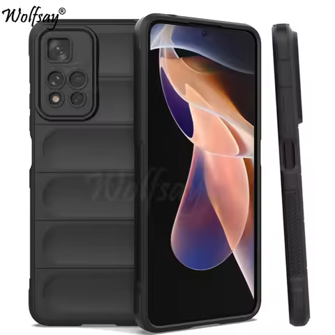 Shockproof Case For Redmi Note 11 Pro Plus 5G Case Anti-Slip Silicon Full Cover Redmi Note 11 Pro Pl