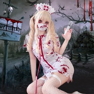 Halloween Costumes Mary Nurse Uniforms Horror Blood Zombies Zombies Doctors Nurses Dresses Show Cost