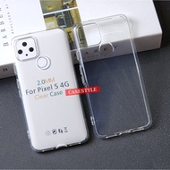 Google Case PIXEL 5 4G Google PIXEL 4A 4G Case Clear HD 2.0MM Transparent Clear Softcase Google PIXE