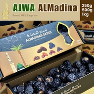 [2025] Ajwa Madinah Dates (VIP)  - LARGE New Fresh Soft NEW ARRIVAL from Madinah 1KG/500G/250G