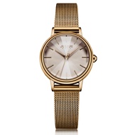 Julius นาฬิกาข้อมือผู้หญิง JA1120 หน้าปัดกลมกระจกนูนเจียระไน หวานละมุน สไตล์ลูกคุณ ✨สินค้าประกันศูนย