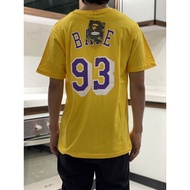 ♞bape newyork lakers t-shirt