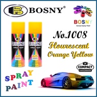 ❖ ➾ ♀ Bosny Spray Paint Flourescent Red, Orange, Green, Yellow, Orange Yellow, Pink, Blue & Purple