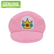Super Mario Biqi Princess Plush Hat Pink Cap Peach Princess Cos Warm Party Performance Hat