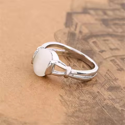 The Twilight Saga Bella Moonstone Ring Isabella Swan Cullen Vampire Girl Ring High Quality Fashion W