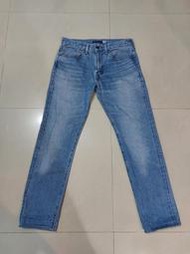 日本製 Levi's 502 Taper Made &amp; Crafted LMC 大E 白耳布邊 水洗 貓鬚 丹寧 牛仔褲