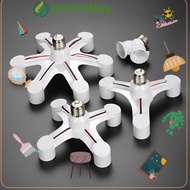 INTERESTING LED Bulb Holder Multifunction Base Converter Splitter Bulb Adapter Holder