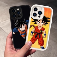 Case for iPhone 8 13 Pro Max Plus Silicone Case H-61 Dragon Goku Ball Anime