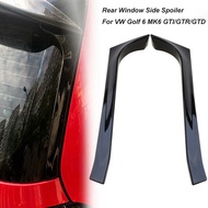 {HOT} 1 Pair Car Rear Window Side Spoiler Fit for VW Golf 6 MK6 GTI GTR GTD 2008 -2012