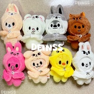 DSK | READY SKZ00 53.5CLOCK 10CM SET Hoodie Plush Outfit FM FanMeeting Strykids Doll Cape Hood