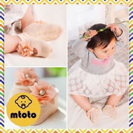 MTOTO Walking Shoes Set Children's Frilly Suitable For Wearing To Events Beautiful Soft Leather Sole