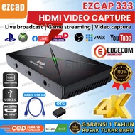 EZCAP 333 HDMI CAPTURE LIVE STREAMING RECORD TO USB 3.1 GAME RAW HD 4K