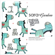 【Sara Garden】客製化 手機殼 Samsung 三星 Note8 手繪愛心斑馬 保護殼 硬殼