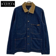 Tommy Hilfiger MW40374 25 年靛藍色牛仔夾克，M 碼 [二手]