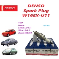 DENSO Spark Plug W16EXU11 / W16EX-U11-Proton Saga OLD Iswara Wira 1.3/1.5 Satria Kancil toyota nissa