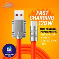120W Micro USB and Type-C Super Fast Charging Data Cable | 120W Fast Charging Cable | Cable cable