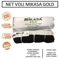 Net Bola Voli Mikasa Gold Volley Volly - Net Voli Murah - Net Bola Voli - Net Mikasa Original - Net Mikasa Murah - Net Voli Mikasa
