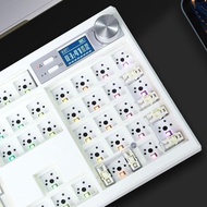 Gmk104/87 Office Game mac Mechanical Keyboard Customized Kit Wireless RGB Backlight with Screen Supp