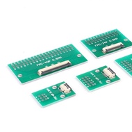FPC/FFC Flexible Flat Cable Adapter Board 0.5MM 6P/8/10/12/20/24/26-40P to Straight Plug 2.54