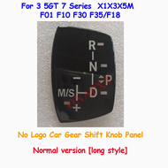 For BMW 3 4 Series F30 F34 F32  Car Piano Black Gear Shift Cover Panel Knob Replacement  LHD RHD Int