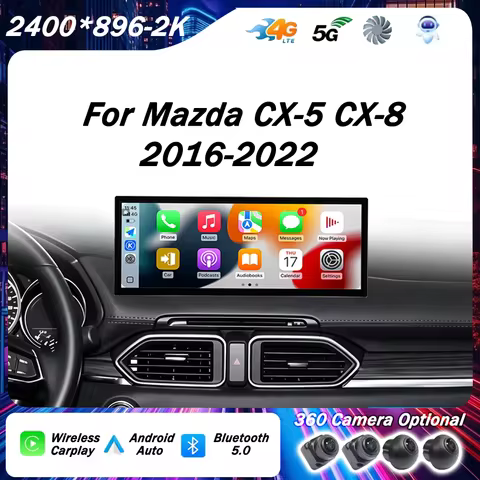 UIS7870/UIS7865 12.3inch For Mazda CX-5 CX-8 2016-2022 Car Radio Multimedia Video Player Navigation