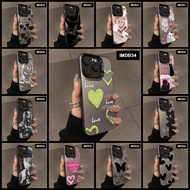 CASE MOTIF NEW IMD BLACK II REALME 5 5S 5i 7i C17 8 4G 8 PRO 8i 9i 10 4G 11 4G - BD