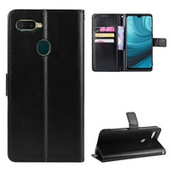 Leather Phone Case For OPPO A5 A5S AX5 AX5S A7 AX7 A7 Pro MAX A8 A9 2020 A9X Kickstand Protect Phone