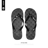BLK CRBFF BLACK CHAKERBOARD FLIP FLOP/ ALCOTRA FLIP FLOP/