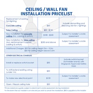 KDK 16" Wall Fan With Remote Control M40MS