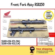 (SET) HONDA RSX150 Front Fork Depan Assy / Absorber Depan 100% ORIGINAL ( 51400-K56-V71 & 51500-K56-