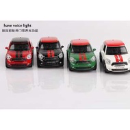 BMW Mini Cooper 聲光 迴力 黑色 白色 紅色 綠色 1:32 合金車 模型 預購 阿米格Amigo