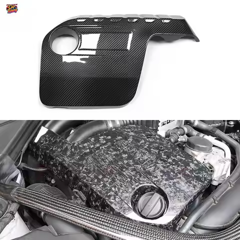 Suitable for BMW M2 M3 M4 F87 F80 F82 fiber engine cover dry carbon hood