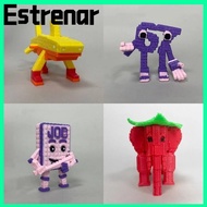 ESTRENAR  Printed Figure, 67 Brainrot Figure Imaginative Miniature Craft Decoration, Creative Horror