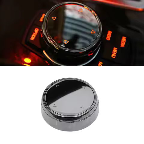 ABS Ceramic IDrive Multi-Media Knob Cover for BMW E90 E91 E92 E93 2009-2011