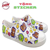 Native shoes for kids native shoes for kids with funny bear motifs SHINNATIVE32 get 2 extra native s