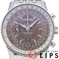 百年靈 Navitimer Montbrillant Datora 計時碼錶 A21330/A213Q09NP，不鏽鋼，男錶，ブラウン拋光，成色極佳（二手）