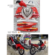 EXCITER 🇻🇳 YAMAHA LC135 V2 V3 MX KING COVERSET BODY COVER SET LC 135 V2 MX KING MERAH LC135 V2 MK KI