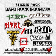 SyndicatMusicMerch Sticker Pack Band ROCK INDONESIA Already Cut | Rock BAND sticker pack, aesthetic 