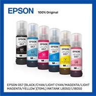 Epson 057 Ink Bottle T057 Epson Ink Bottle 6CL Dye 70ml Ink Bottlle for Epson L8050 Epson L18050