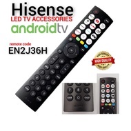 For EN2J36H Hisense Android TV Remote Control (NO VOICE FUNCTION) 50E77HQ 55E77HQ 55E7HQ 55U8HQ 65U7