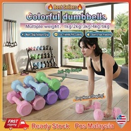 Dumbell 1kg/2kg/3kg Gym Dumbbell Exercise Fitness Exercise Home Weight Training Workout Neoprene Dum