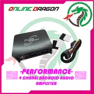 PERFORMANCE 4 CHANNEL / BAND 4 X 60W DIGITAL POWER AMPLIFIER AUDIO PROCESSOR FOR ANDROID PLAYER CAR 