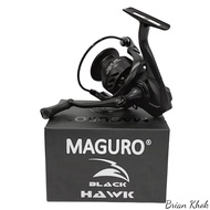 MAGURO BLACK HAWK SPINNING FISHING REEL (ANTI-SALTWATER)