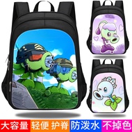 beg sekolah beg sekolah budak lelaki Plants vs. Zombies Cartoon Schoolbags Kindergarten Elementary S