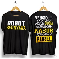 T-SHIRT DISTRO ROBOT SINGING T-SHIRT COOL AND UNIQUE T-SHIRT