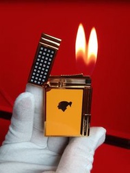 S.T. Dupont 法國都彭 高希霸Cohiba聯名 雙火焰純銅朗聲打火機 一機一碼 全新收藏級