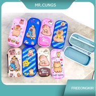 Super 3D Children's Pencil Case Capybara 3D Children's Pencil Case Pumpkin Pencil Case