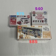 Tomica Cup Noodle / Winnie the Pooh/Hong Kong雪糕車 玩具